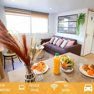 Appartement Kasa - Calme, Cosy, Wifi & Netflix, Saint-Martin-la-Plaine